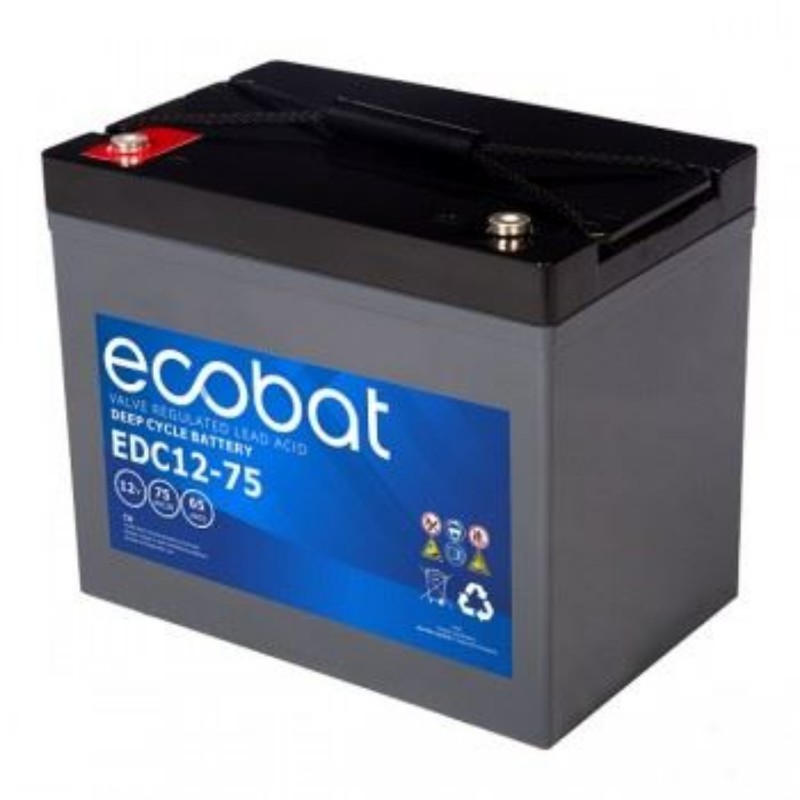 Baterija Ecobat AGM 12V, 75Ah, VRLA