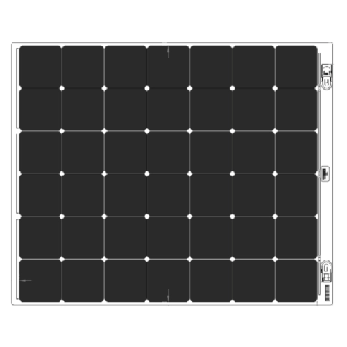 solarni panel ActiveSOL Navy-Blue XTREME 146W