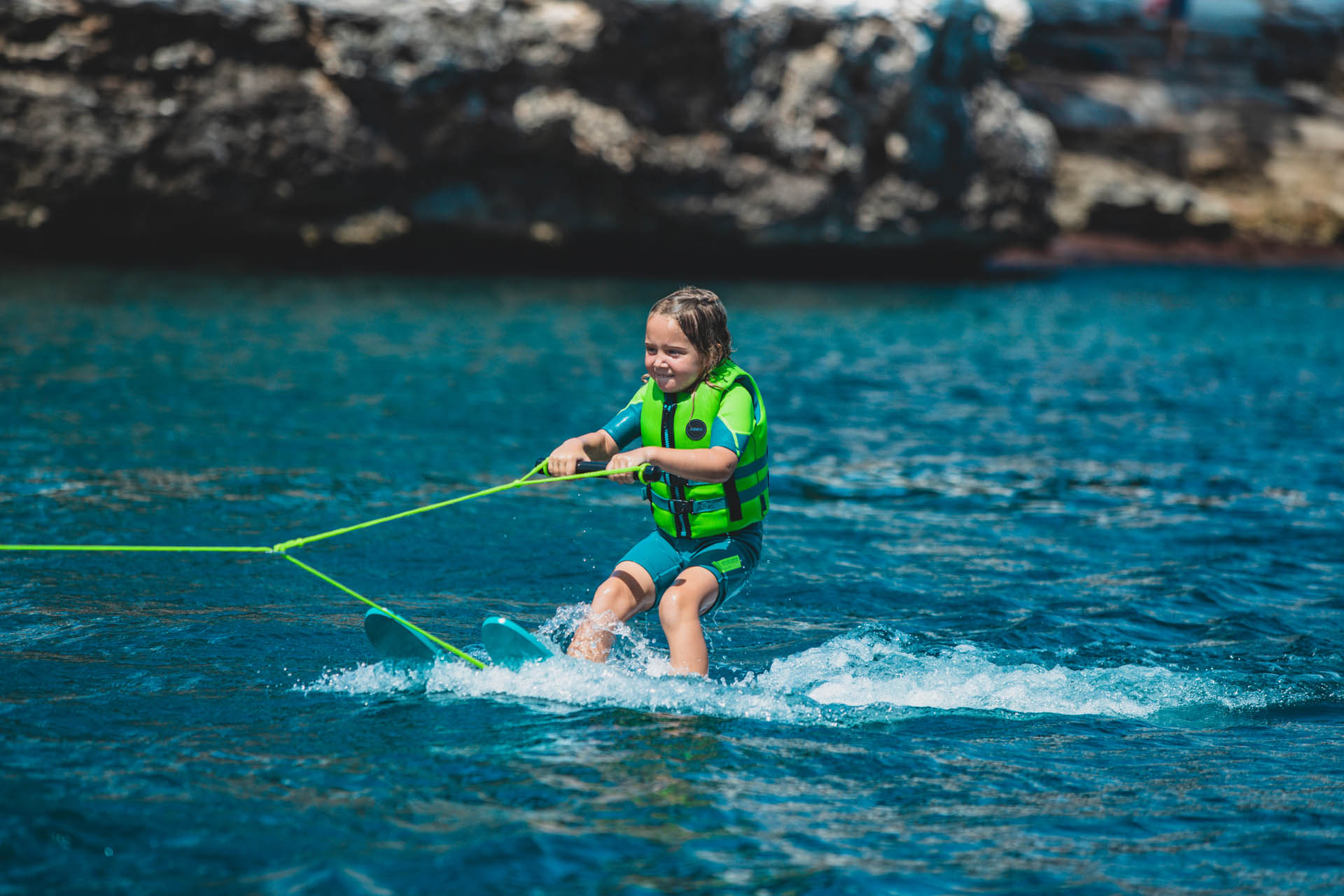 Dječje skije za vodu Jobe Buzz Trainers Waterskis