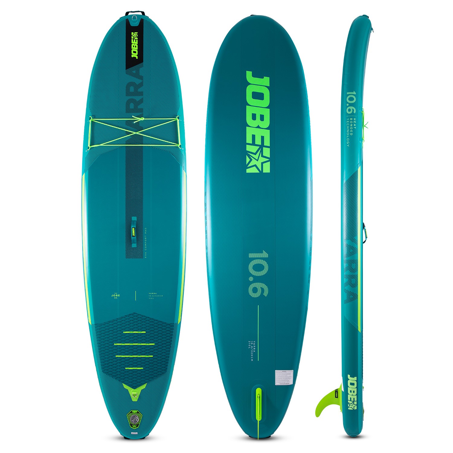 SUP Daska Jobe Yarra 10.6 Teal 2023 2