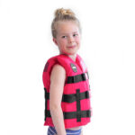 Dječji prsluk za sportove na vodi - Jobe Nylon Vest Kids Hot Pink