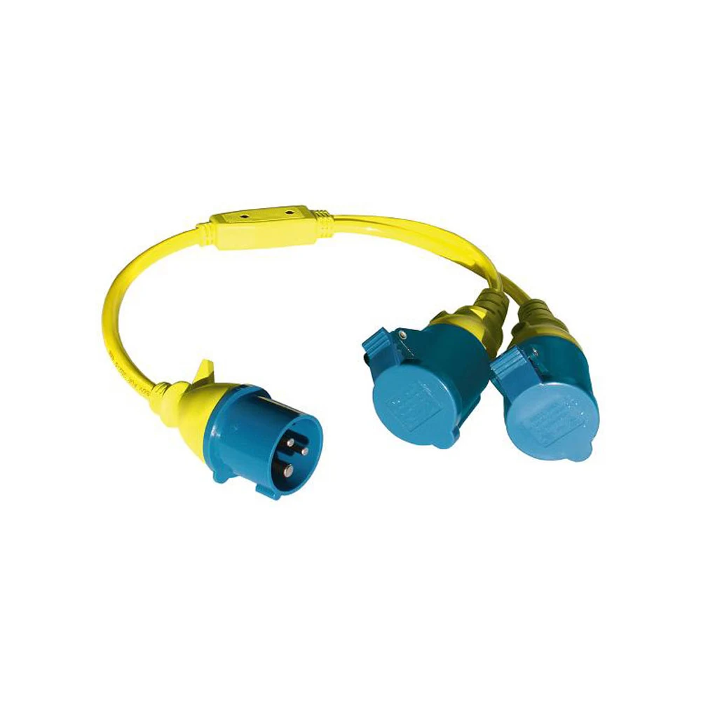 Ratio Splitter cord set (0.5m, 16A, CEE)