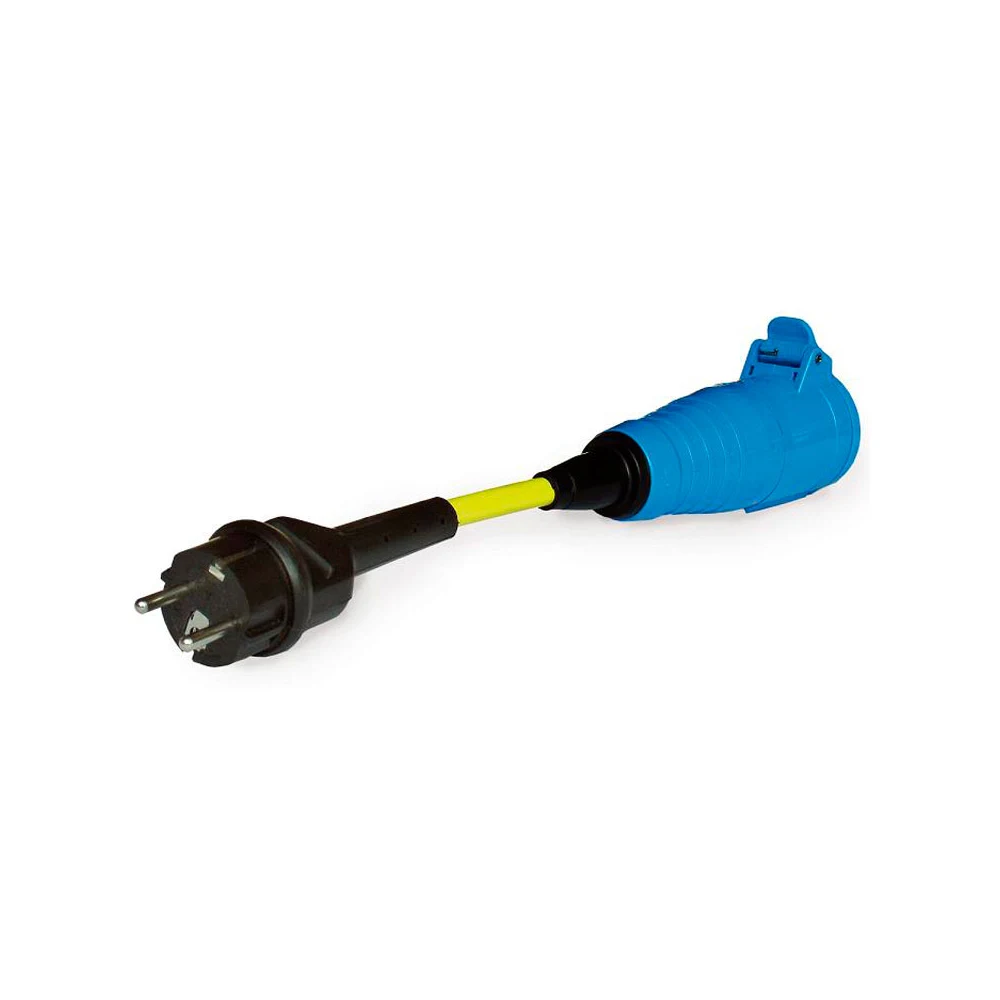 Ratio adapter Cordset (0.3m, 16A, Schuko, CEE)